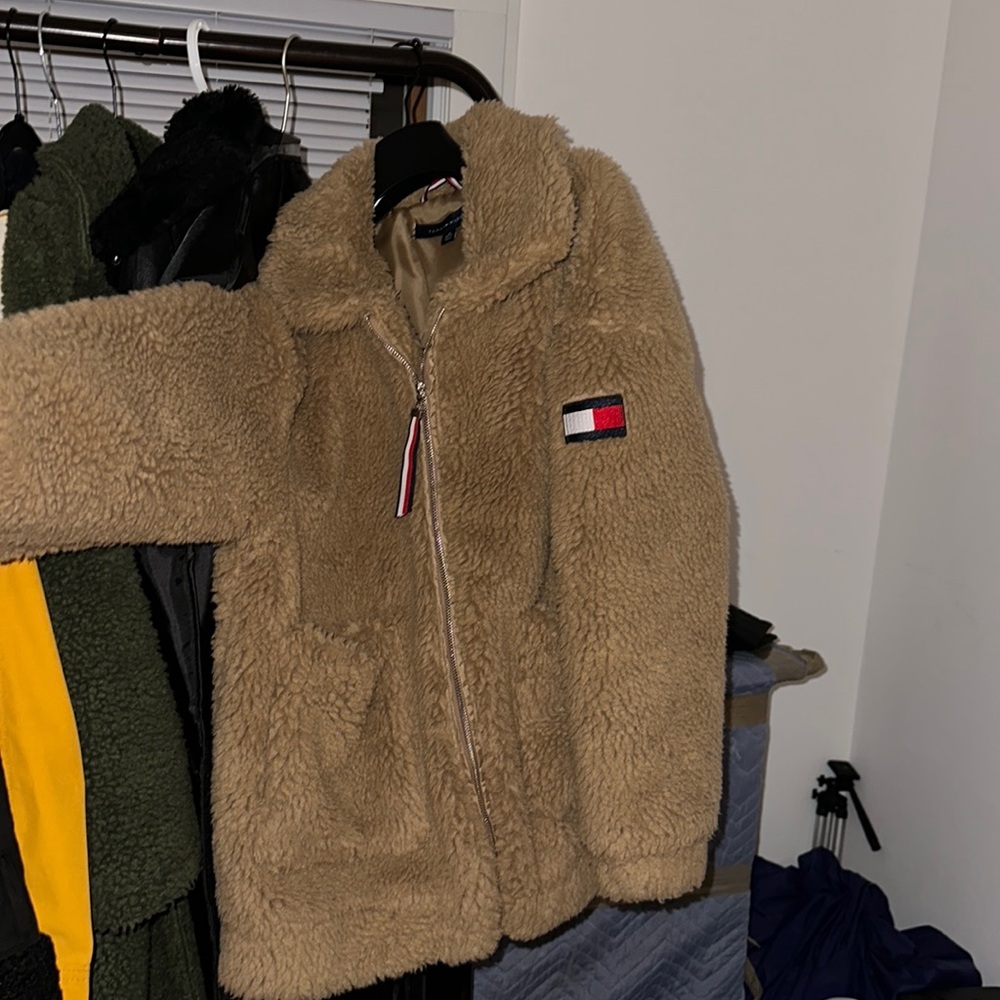 Tommy Hilfiger teddy bear coat